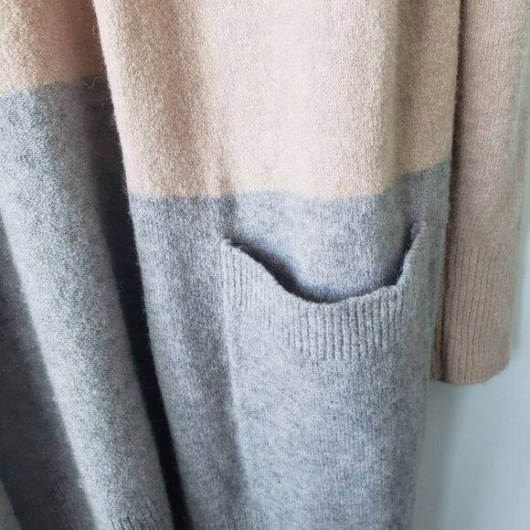 madewell Kent Colorblock Cardigan Sweater in Coziest Yarn size S - Picture 5 of 7